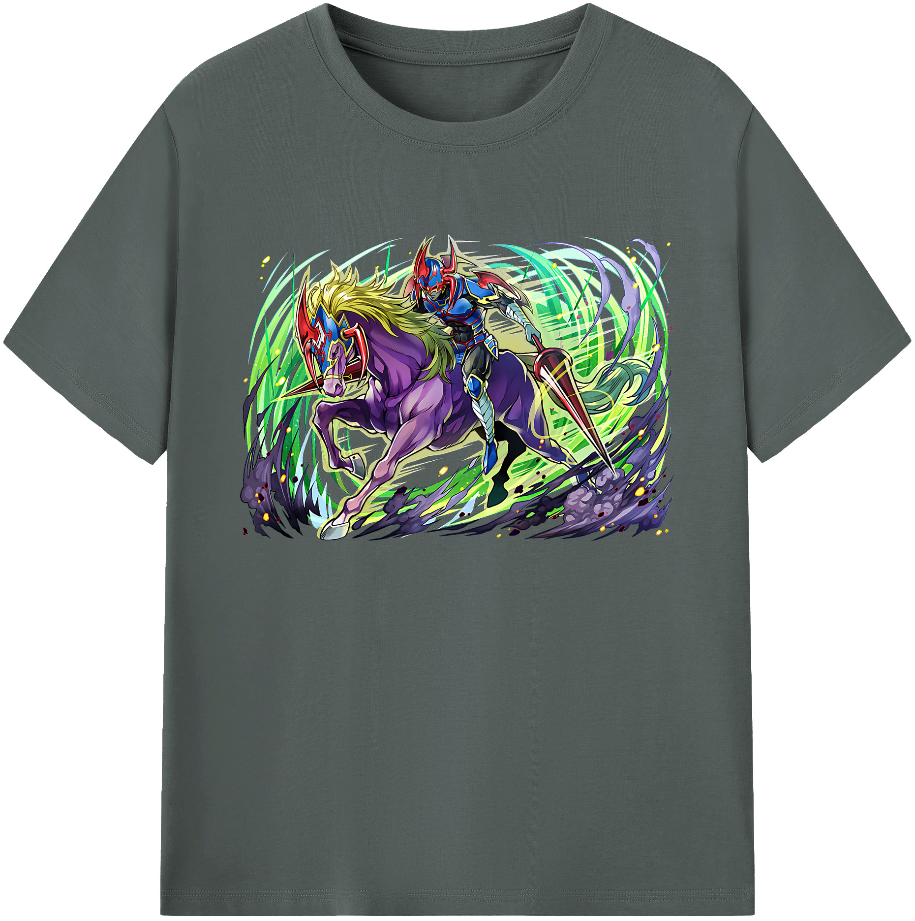 （画像用） 遊☆戯☆王 Yu-Gi-Oh! 綿100％ メンズ半袖Tシャツ｜肌触りやわらか＆通気性